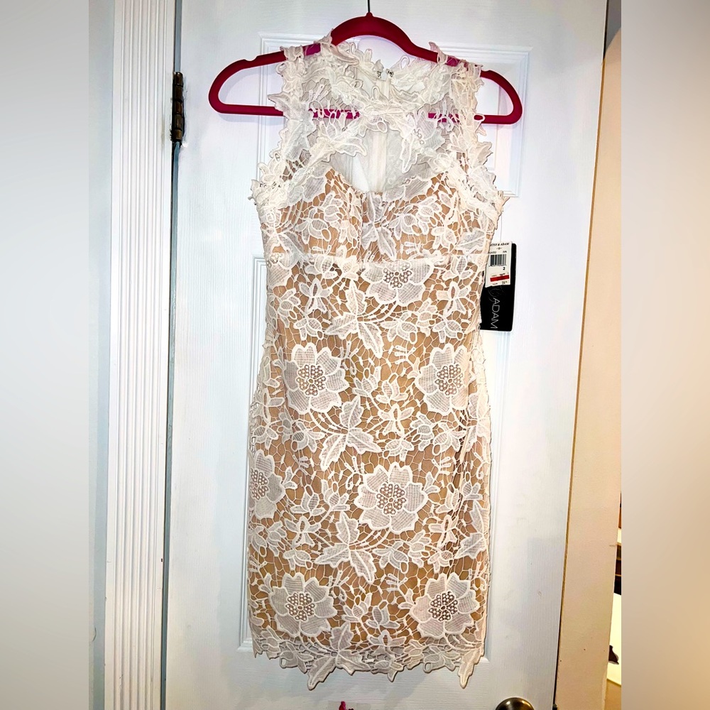 Betsy & Adam white dress